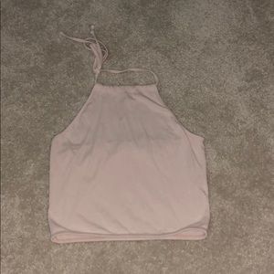 Halter crop top